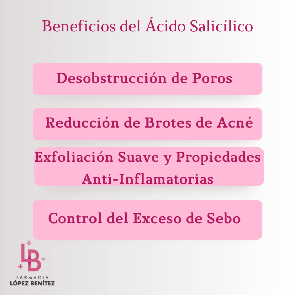 Beneficios del ácido salicílico