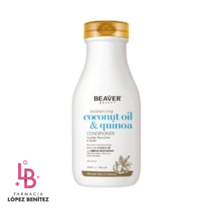Beaver Acondicionador Hidratante Coconut Oil y Quinoa, 350 ml