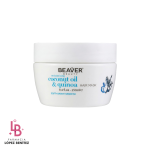 Beaver Mascarilla Hidratante Coconut Oil y Quinoa, 250 ml