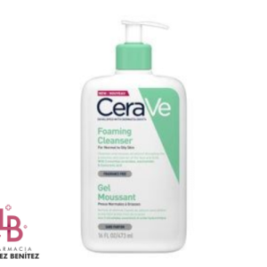 CeraVe Gel limpiador espumoso, 473 ml