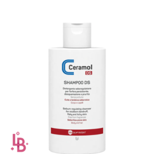 Ceramol Champú DS Acción Anticaspa y Reequilibrante, 200 ml