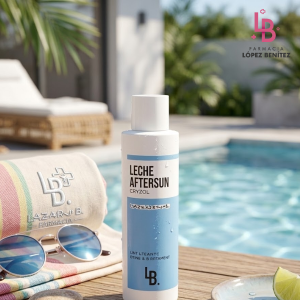 LB-Leche Corporal Aftersun Reparadora y Calmante, 400 ml