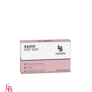 LB-Sazio Pep 500 , 60 Cápsulas