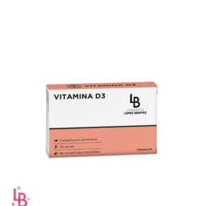 LB-Vitamina D3 Salud Inmune y Ósea, 60 Comprimidos