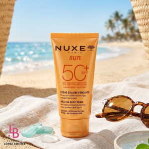 Nuxe Sun Crema Solar Fundente Rostro SPF 50, 50 ml