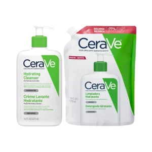 CeraVe Pack limpiador hidratante con Refill