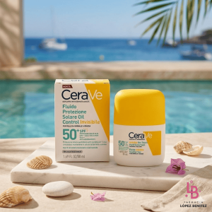 CeraVe Fluido Protector Invisible oil control SPF50, 50 ml (1)