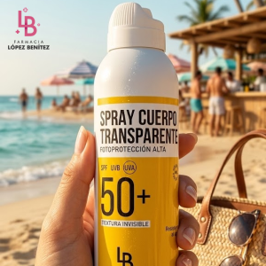 LB-Spray cuerpo transparente , 200 ml