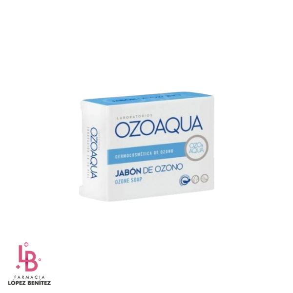 Ozoaqua Jabón de Aceite Ozonizado en Pastilla, 100 g (1)