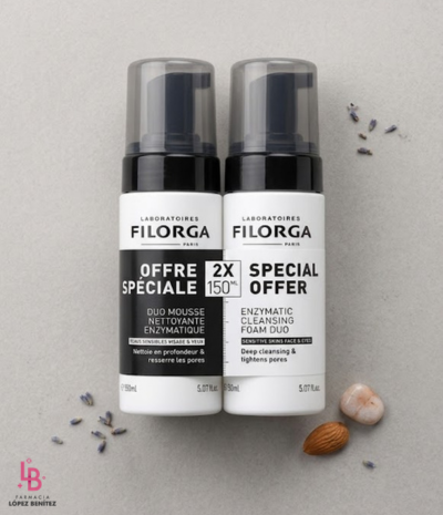 Duplo Filorga S-P espuma limpiadora, 2 x 150 ml