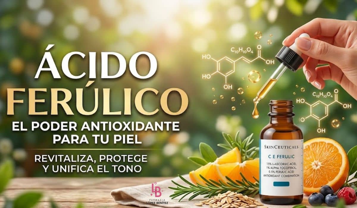 Ácido Ferúlico el mejor aliado antiedad